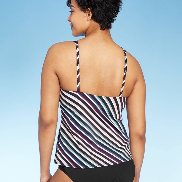 Stripe Multicolor Trankini - Picture 5 of 13
